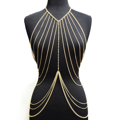 Radiant Elegance Full Body Chain Necklace