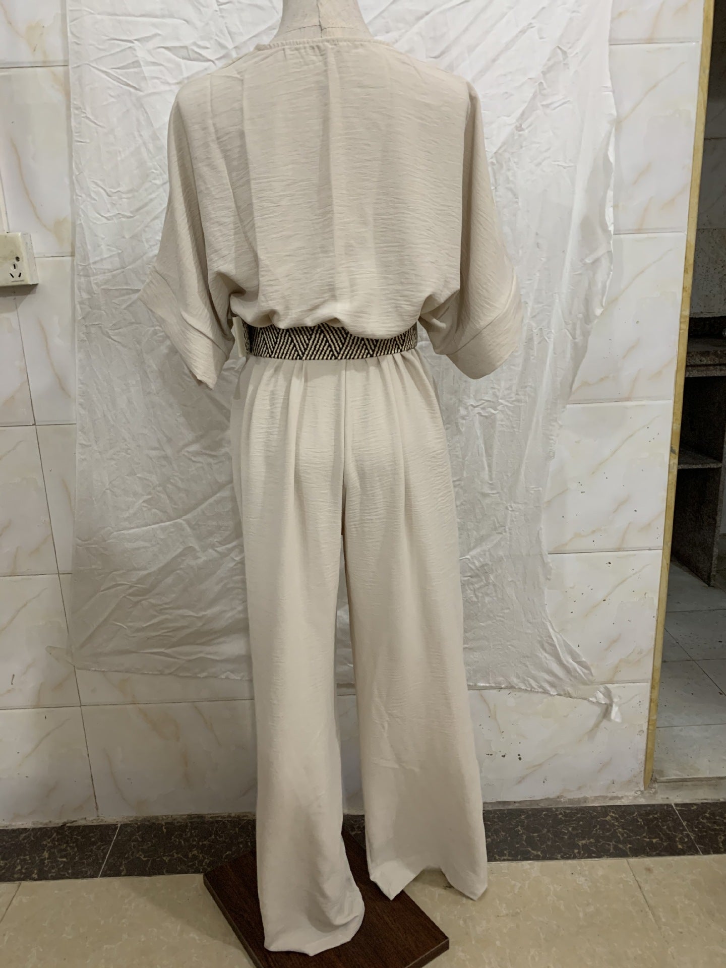 ChicEase Short Sleeve Jumpsuit