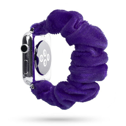 Trendy Elastic Smartwatch Scrunchie Bands