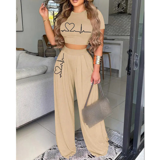 Fashionable Wide-Leg Pants