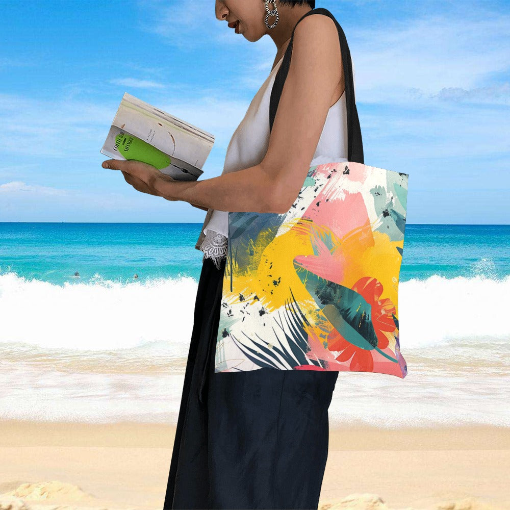 Beach Bliss Canvas Tote Bag